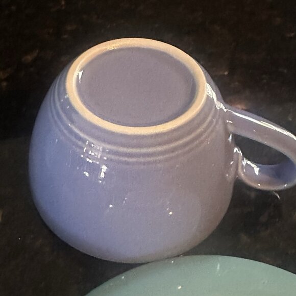 Lindt-Stymeist Colorways 2 Cups & Saucers Blue on Blue Green Tea Party RARE NEW - Picture 6 of 13